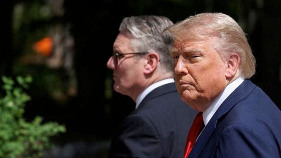 Donald Trump se regresa a Washington por el conflicto de Medio Oriente.