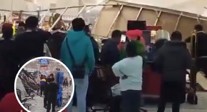 Techo de Chedraui colapsa y deja lesionados a los clientes | VIDEO