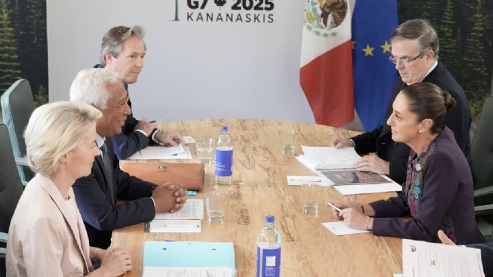 Claudia Sheinbaum mantiene reuniones clave con líderes mundiales en la Cumbre G7