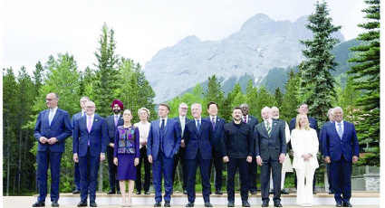 Claudia Sheinbaum en G7; justicia y migración