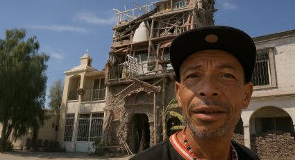 La casa de basura más alta de México es de 4 pisos; el dueño perdió extremidades al construirla