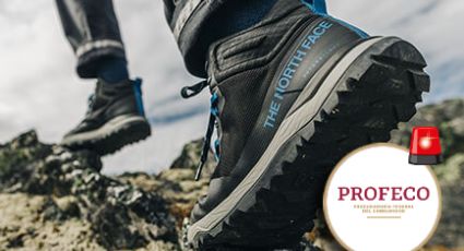 Profeco retira botas The North Face del mercado mexicano por ser peligrosas
