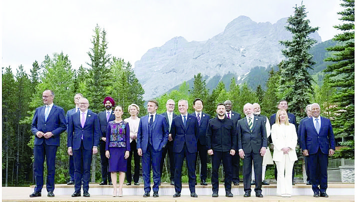Claudia Sheinbaum en G7; justicia y migración