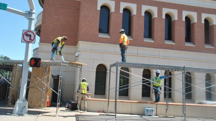 Inician trabajos para remodelación del Centro de Justicia