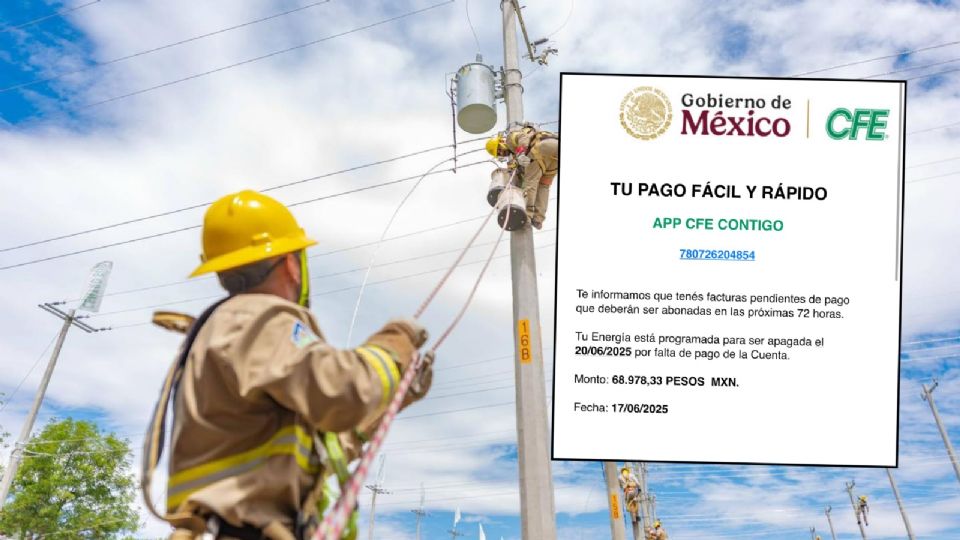Exhiben fraude de la CFE 'a la argentina'; así operan