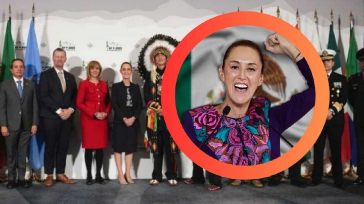 'Con los pies en la tierra': Sheinbaum reafirma su compromiso con México en el extranjero