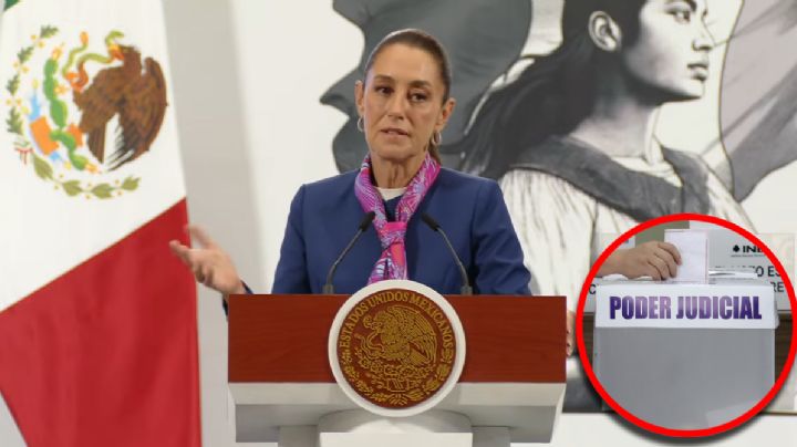 Sheinbaum defiende elección del Poder Judicial: 'es un ejemplo para el mundo'