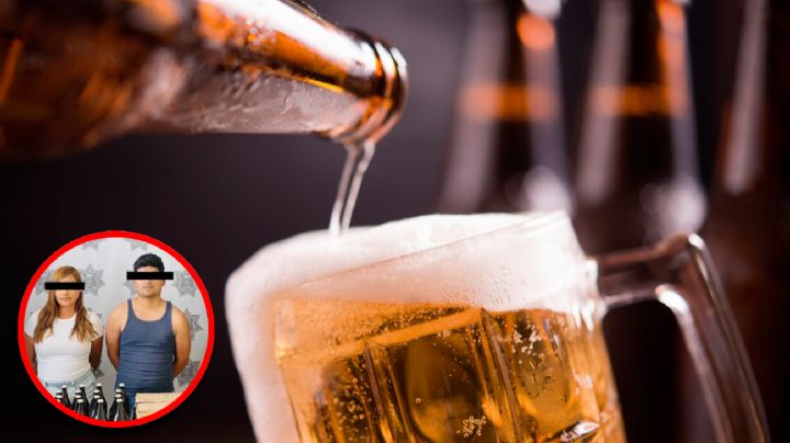 Confiscan caguamas: detienen a 2 personas por vender cerveza ilegalemente durante la Ley Seca