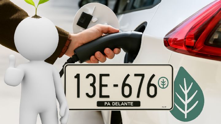 ¿Qué significa la hojita verde en las placas vehiculares?