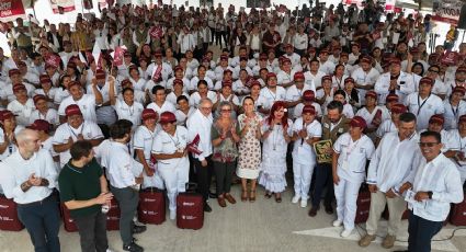 Sheinbaum lanza programa Salud Casa por Casa en Campeche: 'ustedes van a hacer historia en México y el mundo'