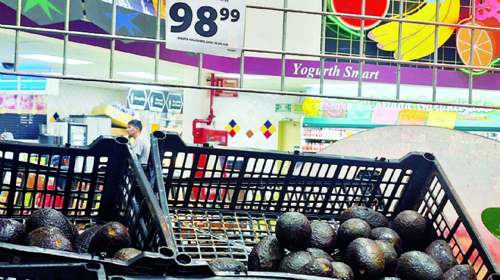 Supera 100 pesos el kilo de aguacate en tiendas y supermercados de Nuevo Laredo