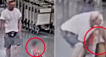 Hombre ruso ataca a bebé migrante de 18 meses; lo azotó brutalmente contra el piso | VIDEO