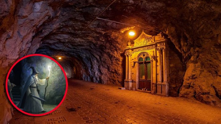 Este túnel es la puerta hacia un encantador Pueblo Mágico; recuerda a 'El señor de los Anillos'