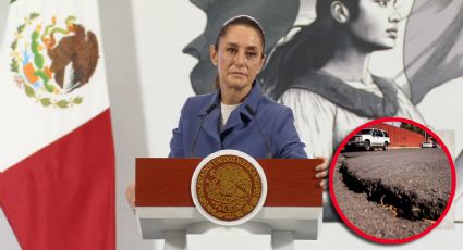 Hundimiento en la CDMX se mantiene en monitoreo constante: Sheinbaum