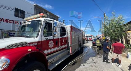 Infierno en Nuevo Laredo: fuego provoca pánico en vecinos de la colonia Los Fresnos; esto pasó