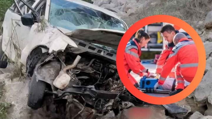 Camioneta cae a barranco de 50 metros en Tamaulipas; una joven de 20 años murió