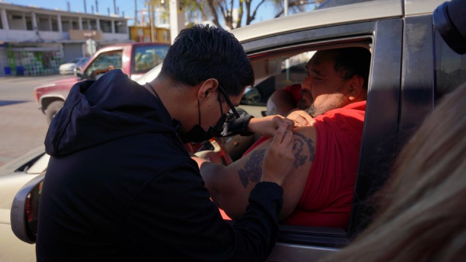 Vacunación directo a tu carro.
