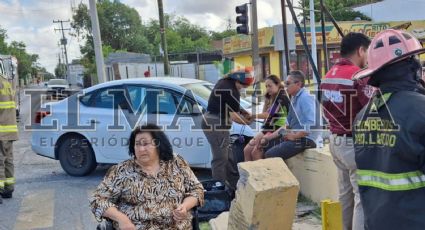 Familia de Piedras Negras se accidenta en Nuevo Laredo y no llega a misa