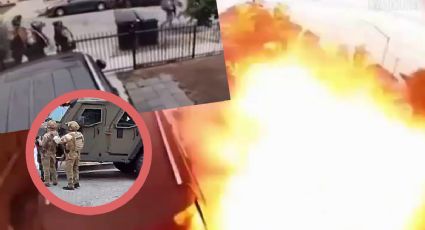Agentes de CBP irrumpen vivienda usando explosivos; dentro estaba una mujer con dos niños | VIDEO