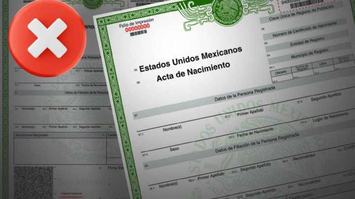 ¿Tu acta de nacimiento tiene errores?, así puedes corregirla en línea paso a paso