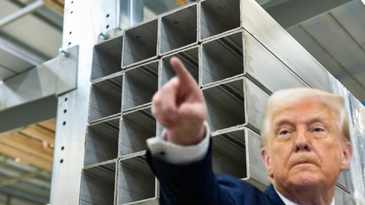 Trump autoriza incremento de aranceles al acero y aluminio al 50%; aplicarán a partir del 4 de junio