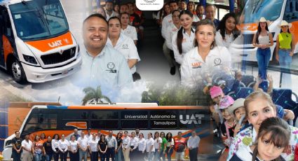 Entrega la UAT nuevas unidades para el transporte gratuito de sus estudiantes