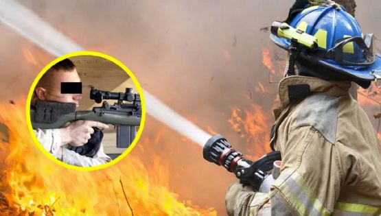 Balean a bomberos y policías que acudían a un incendio; hay dos muertos
