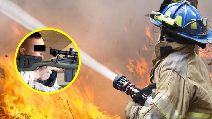 Balean a bomberos y policías que acudían a un incendio; hay dos muertos