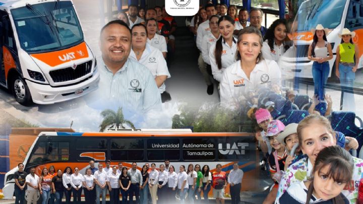 Entrega la UAT nuevas unidades para el transporte gratuito de sus estudiantes