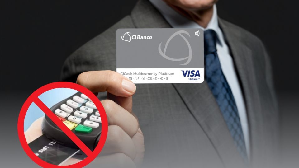 Los clientes de CIBanco no podrán usar sus plásticos en estas condiciones