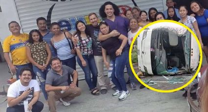 Abuelito se entera de la muerte de su hija y sus bisnietos en carreterazo en Nuevo León | VIDEO