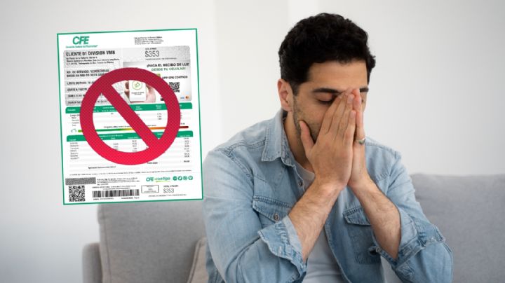 CFE: a estos usuarios no les llegará el recibo de luz a partir de junio de 2025