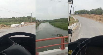 Chofer de autobús que se volcó en Hualahuises publicó videos en Facebook manejando