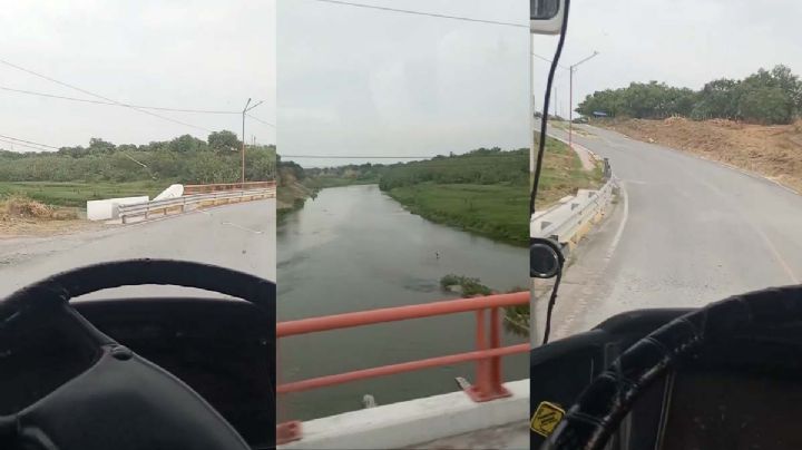 Chofer de autobús que se volcó en Hualahuises publicó videos en Facebook manejando