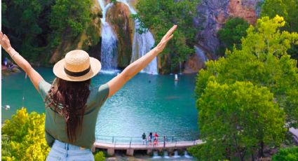 A tan solo una hora de Texas hay un 'oasis' de cascadas que pocos conocen