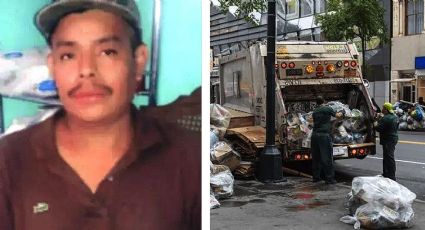 Migrante se duerme dentro de camión de basura y muere al ser comprimido con los desechos
