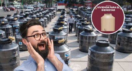 Gobierno abre registro para regalar tinacos y cemento; ¿quiénes se verán beneficiados?