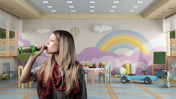 Maestras son captadas tomando cerveza en kínder; estaban festejando inicio de vacaciones | VIDEO