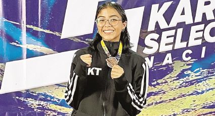 Medalla para Laura Zamora en el Selectivo Nacional de Karate