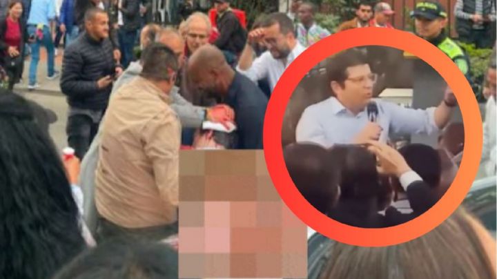 MOMENTO EXACTO en el que balean a Miguel Uribe Turbay en Colombia; fue trasladado al hospital