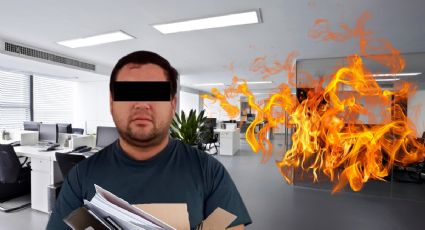 Empleado despechado quema oficinas y el vehículo de su jefe; lo habían despedido días antes