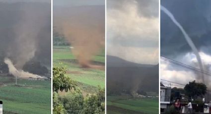 Tornado sorprende a habitantes de Michoacán: al menos 14 casas afectadas | VIDEO