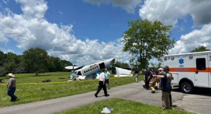 Tragedia aérea en EU: avión de paracaidismo se estrella con 16 personas a bordo