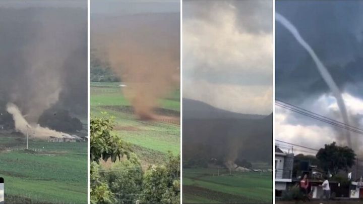 Tornado sorprende a habitantes de Michoacán: al menos 14 casas afectadas | VIDEO