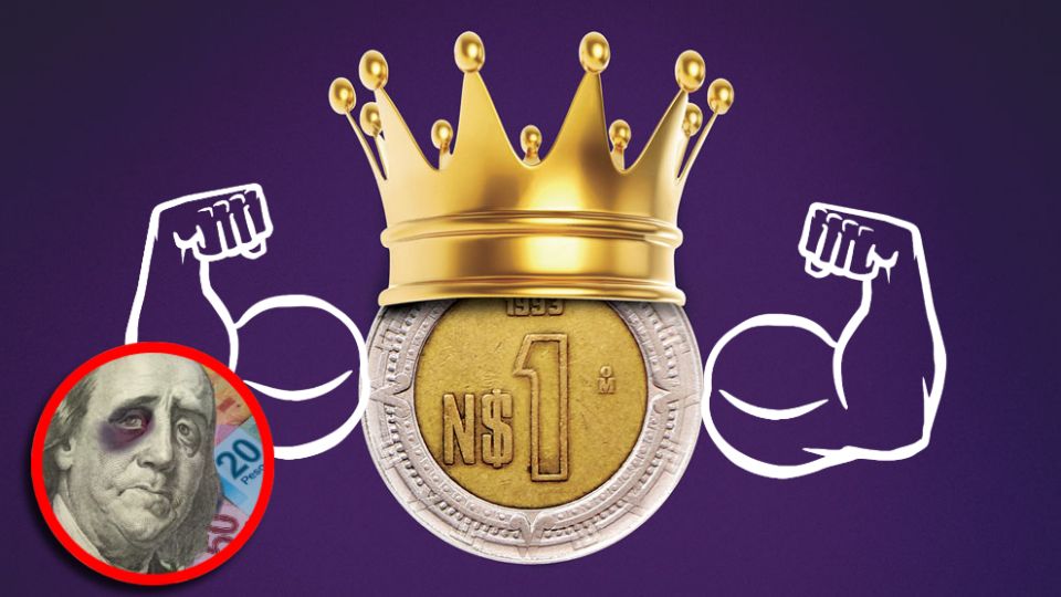 El peso mexicano continúa con su racha ganadora, acercándose al rango de las 18 unidades