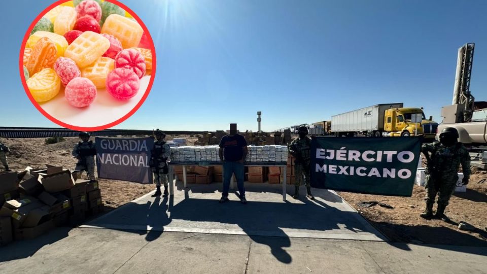 El hombre transportaba más de 500 kilos de droga camuflado en paquetes de dulces