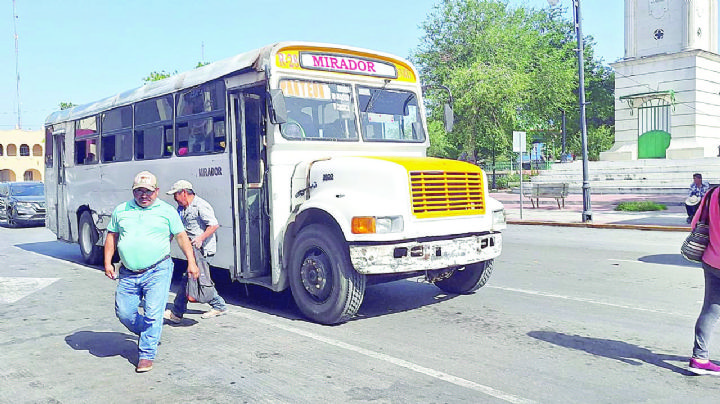 Camiones urbanos de Nuevo Laredo pierden mitad de usuarios en 3 años; prefieren usar DiDi