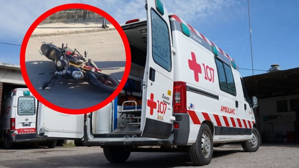 Accidente en la capital de Tamaulipas.