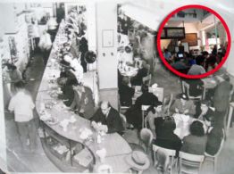 Este restaurante tiene más de 100 años de tradición, además ofrece el mejor café con pan
