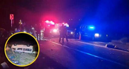 Camioneta familiar choca brutalmente contra tráiler y deja 8 muertos; regresaban de vacaciones